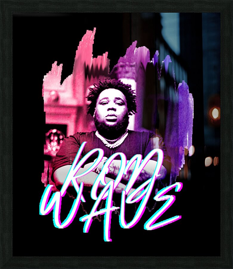 Rod wave 4 Picture Frame print