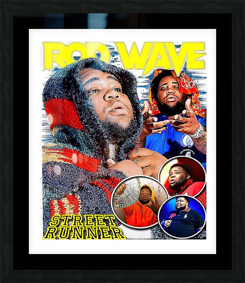 Rod wave 29 Picture Frame print