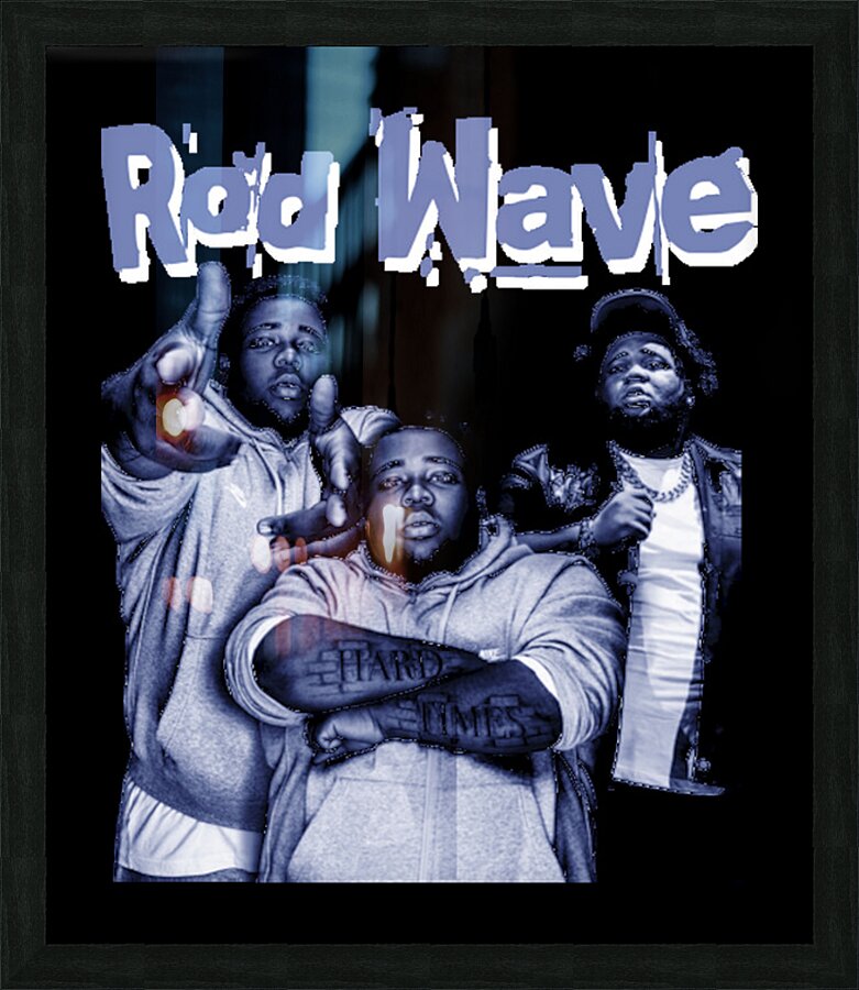 Rod wave 30 Picture Frame print