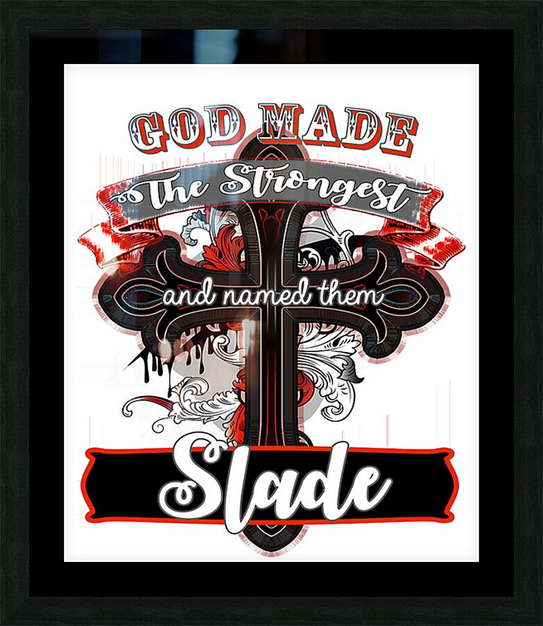 slade 16 Picture Frame print