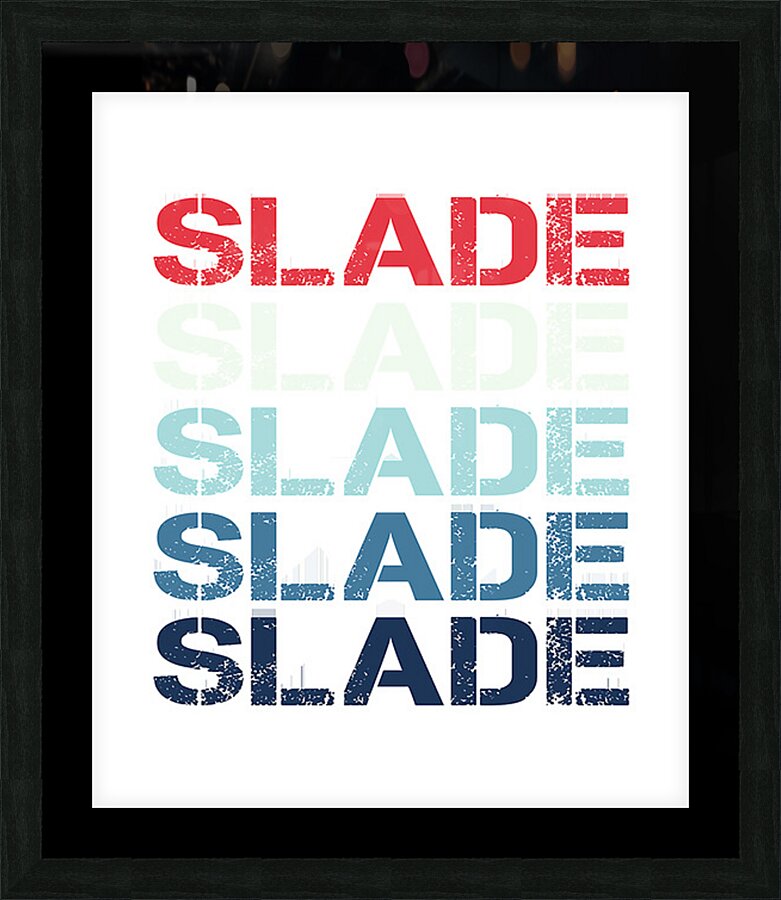 slade 18 Picture Frame print