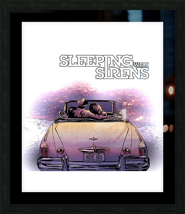 sleeping with sirens 1 Picture Frame print