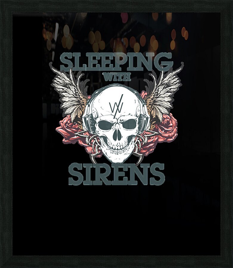 sleeping with sirens 4 Picture Frame print