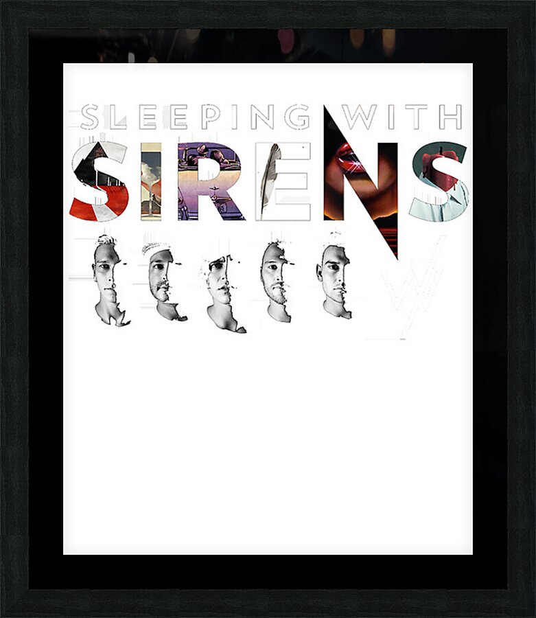 sleeping with sirens 8 Picture Frame print