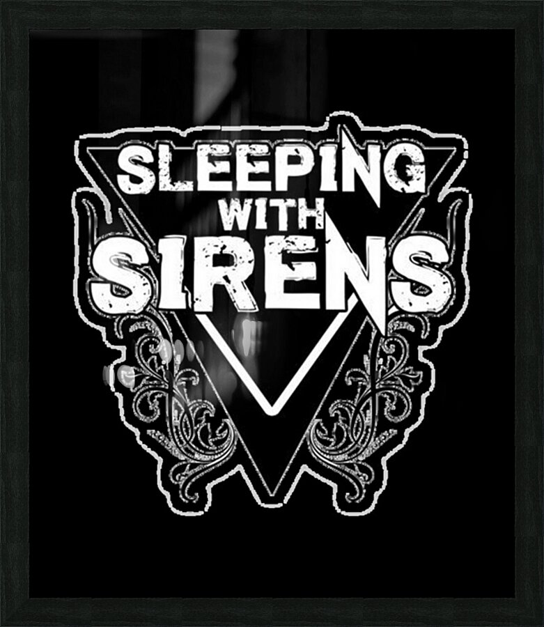 sleeping with sirens 11 Picture Frame print