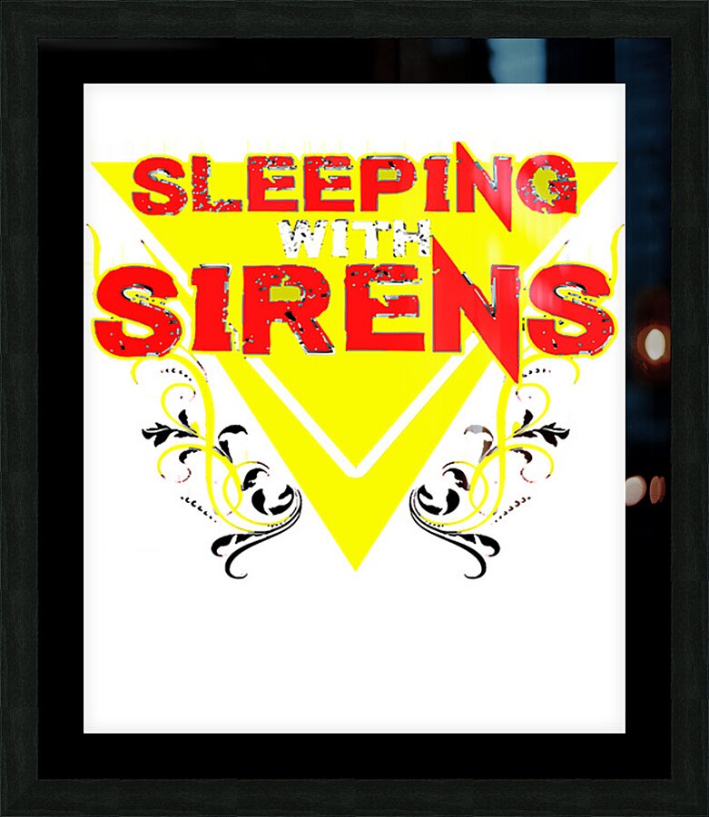 sleeping with sirens 13 Picture Frame print