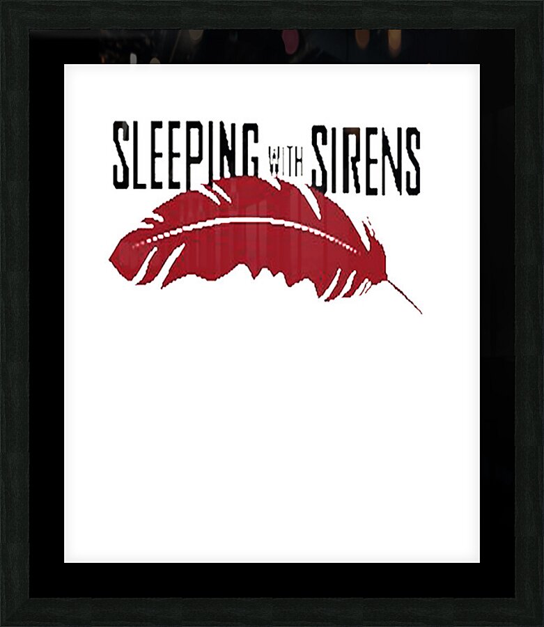 sleeping with sirens 16 Picture Frame print