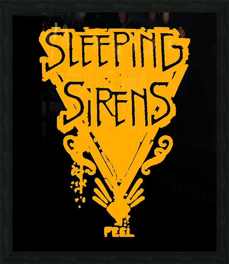 sleeping with sirens 23 Picture Frame print