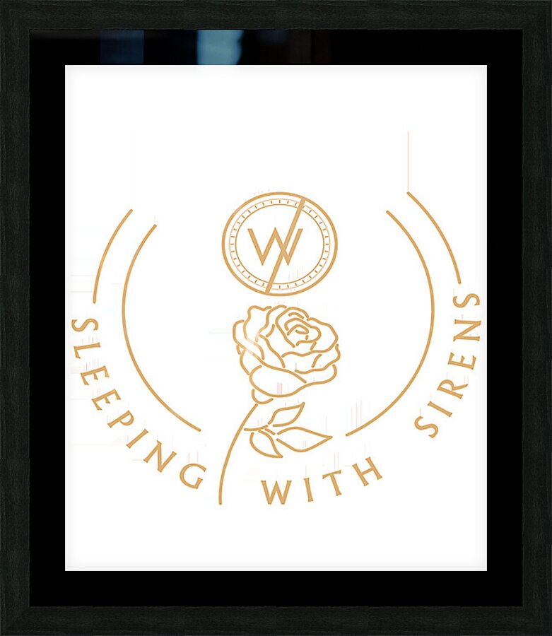 sleeping with sirens 28 Picture Frame print