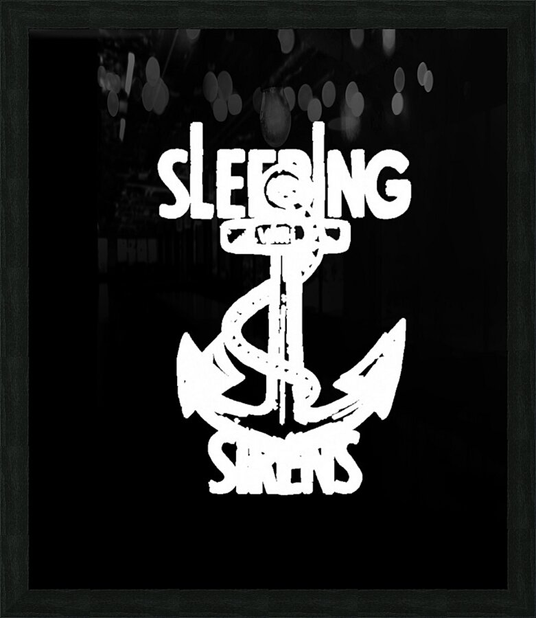 sleeping with sirens 33 Picture Frame print
