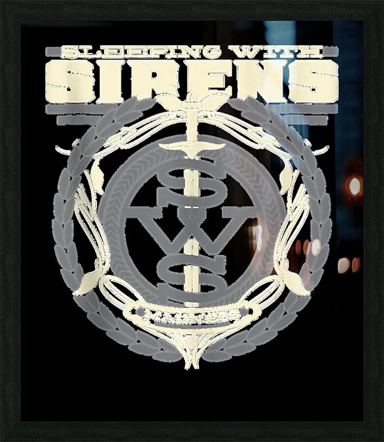 sleeping with sirens 35 Picture Frame print