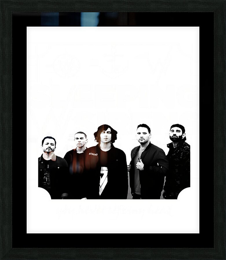 sleeping with sirens 36 Picture Frame print