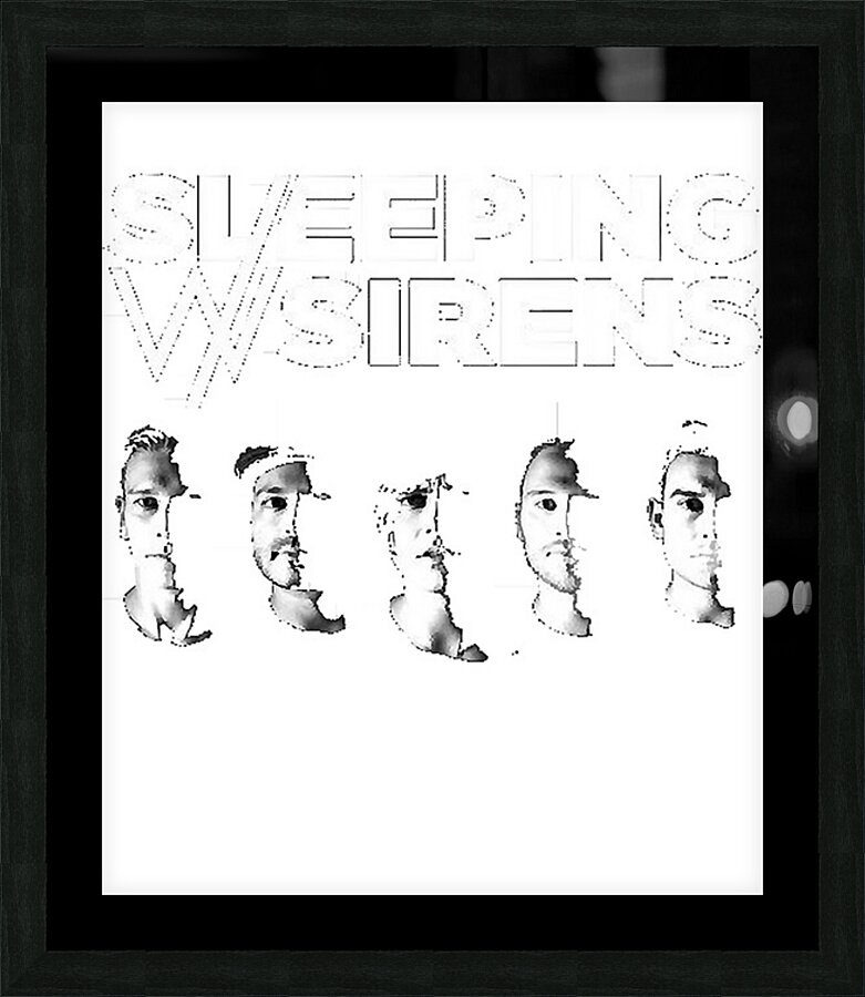 sleeping with sirens 41 Picture Frame print
