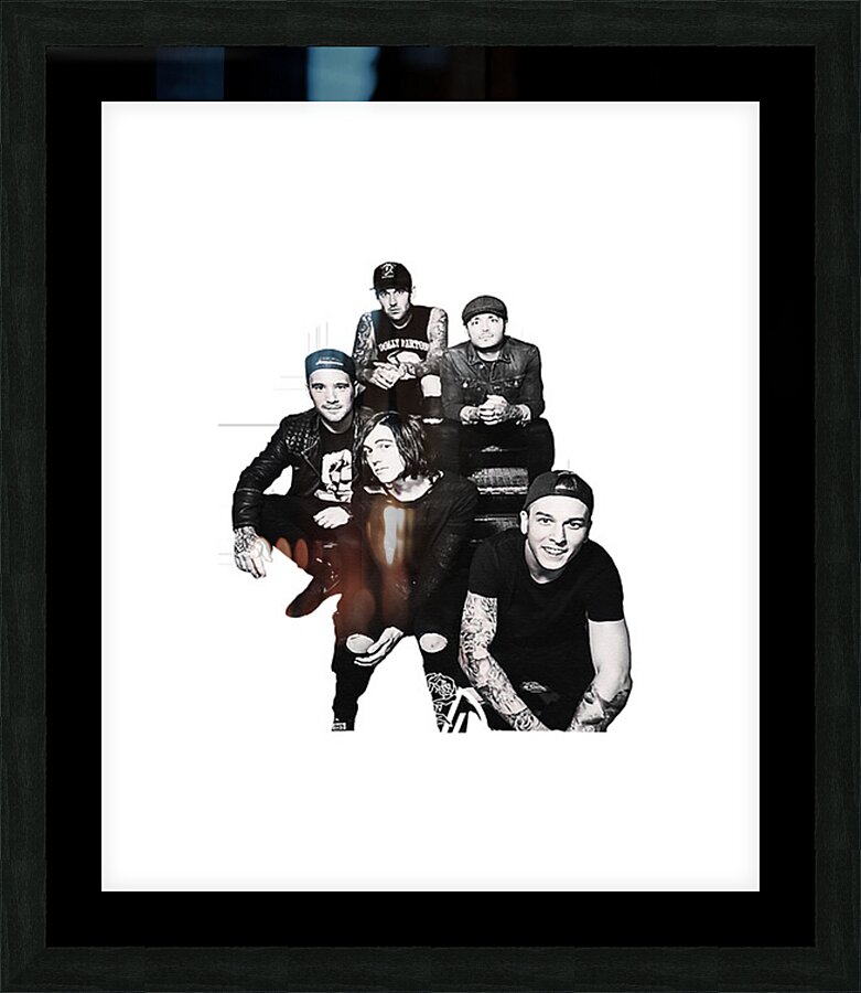 sleeping with sirens 47 Picture Frame print