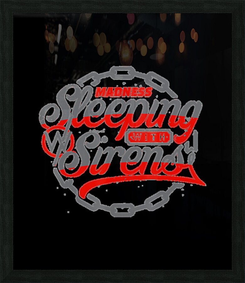 sleeping with sirens 48 Picture Frame print