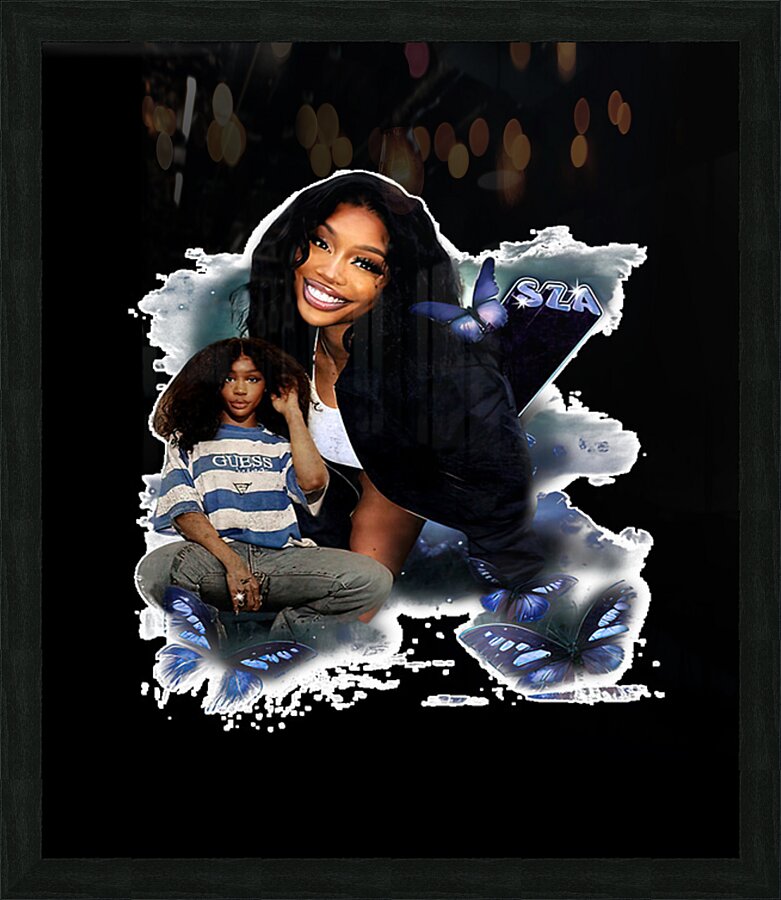 SZA 2 Picture Frame print