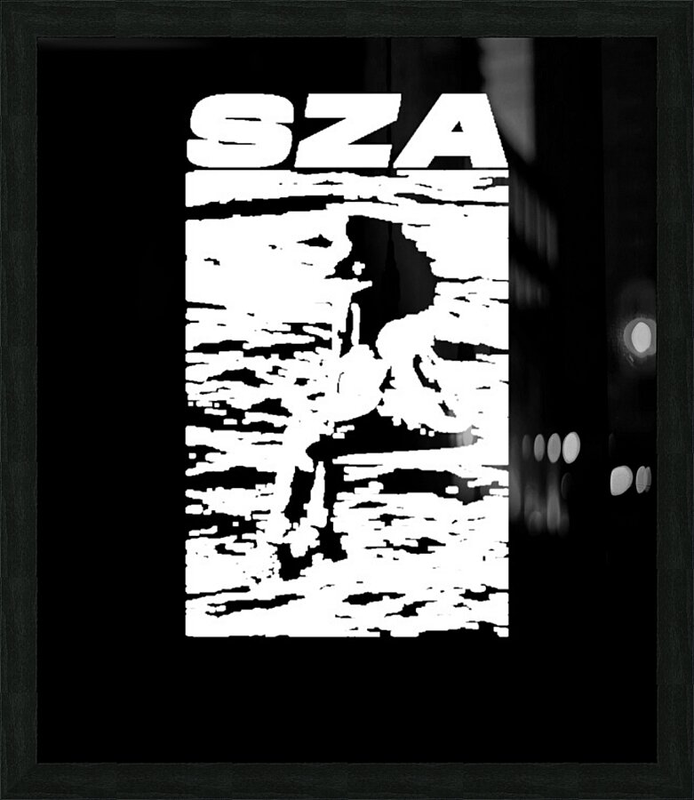 SZA 8 Picture Frame print