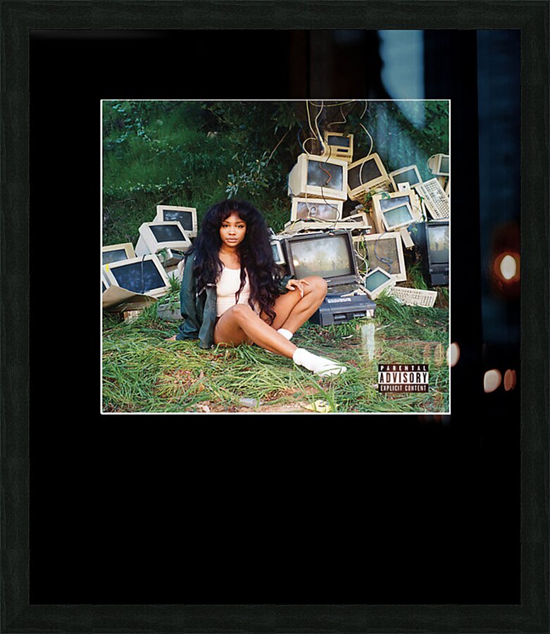 SZA 9 Picture Frame print