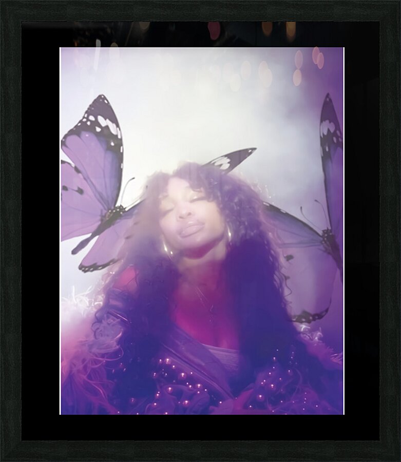 SZA 10 Picture Frame print