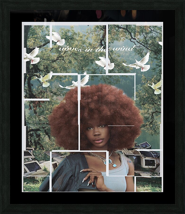 SZA 11 Picture Frame print