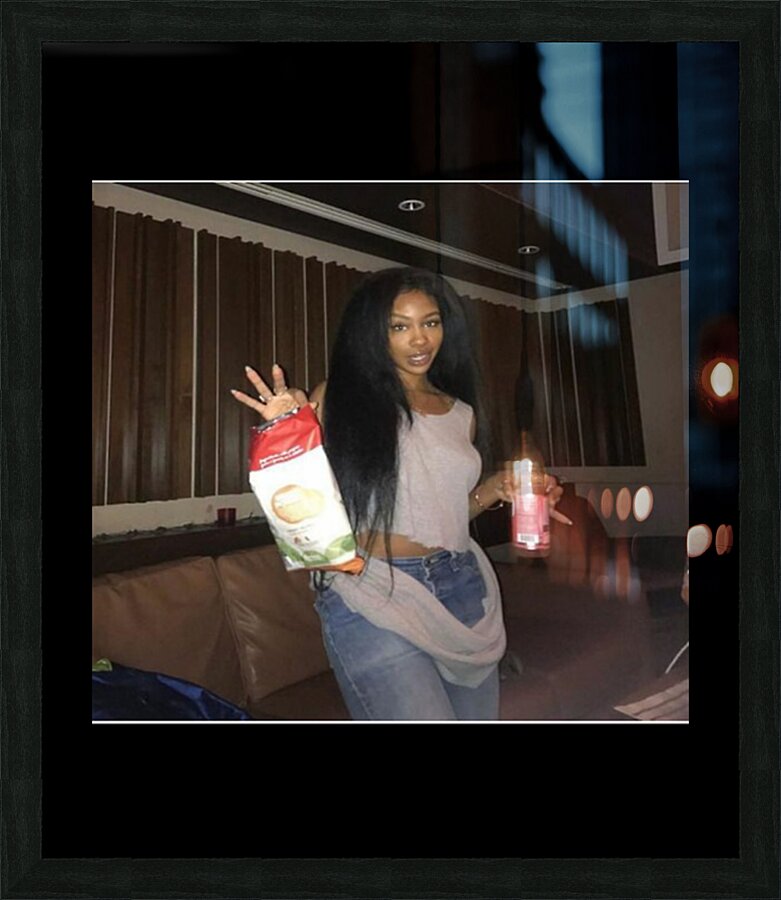 SZA 13 Picture Frame print