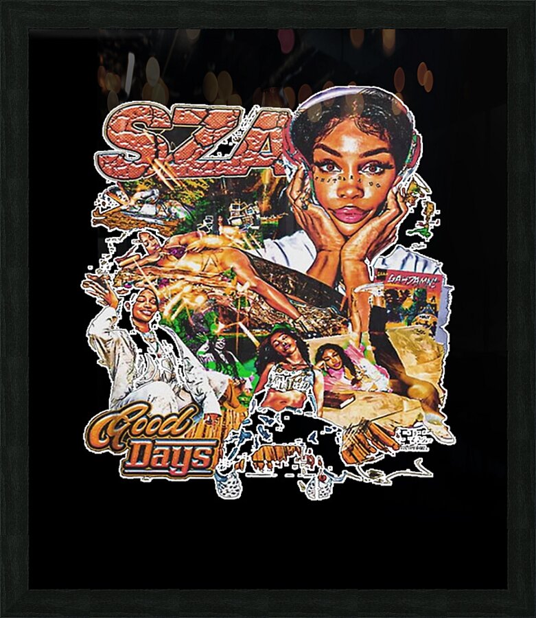 SZA 20 Picture Frame print
