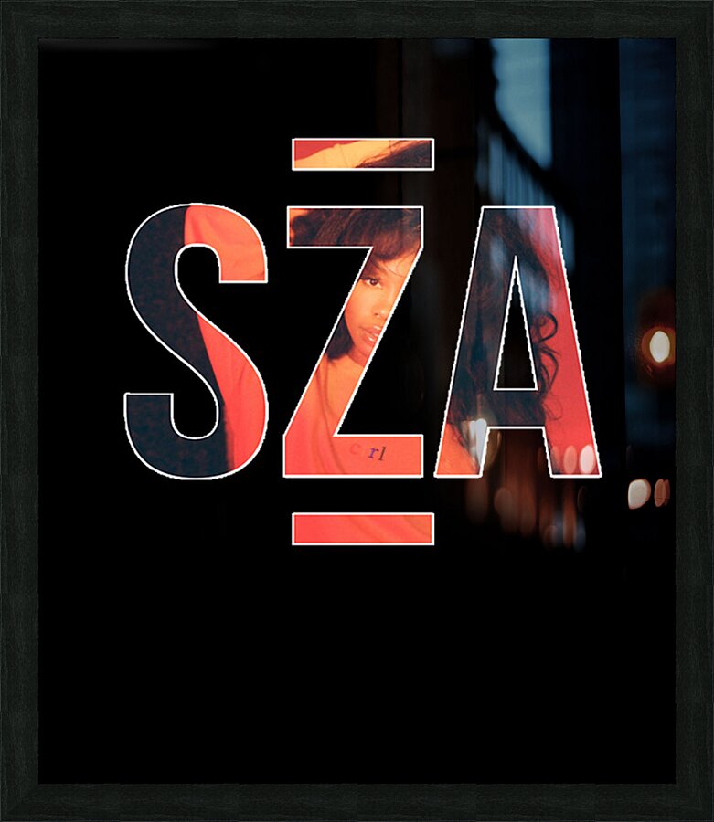 SZA 23 Picture Frame print