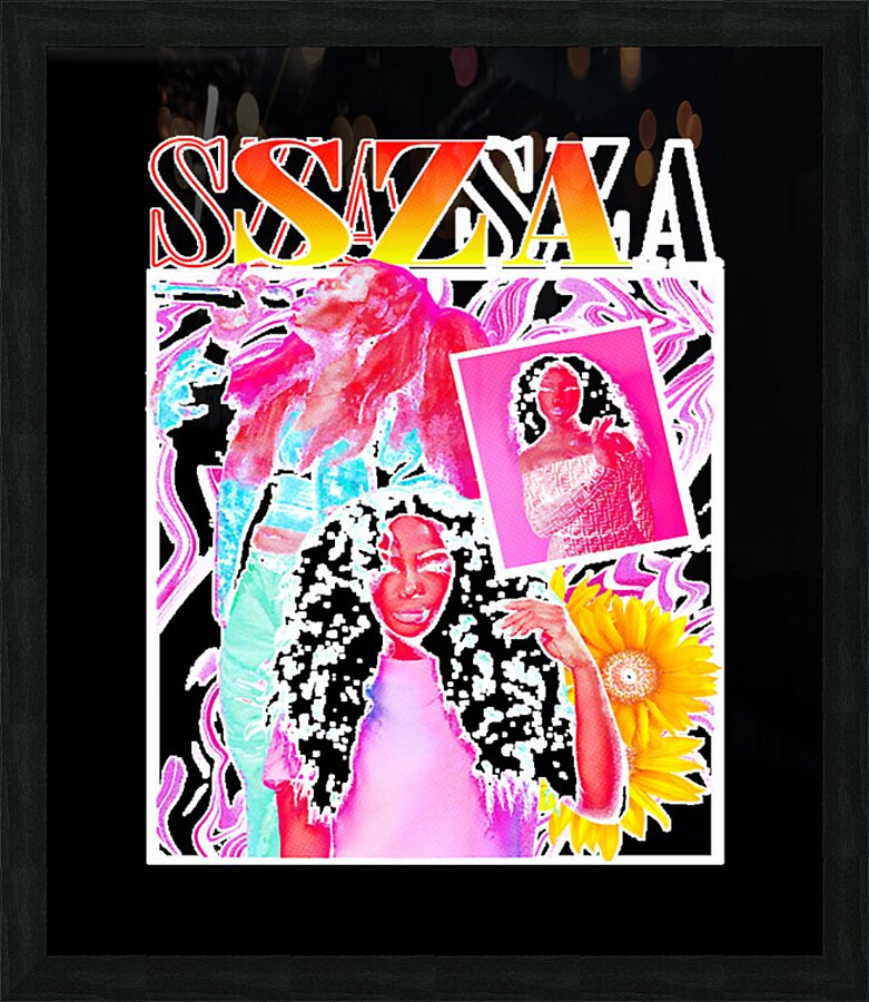 SZA 27 Picture Frame print