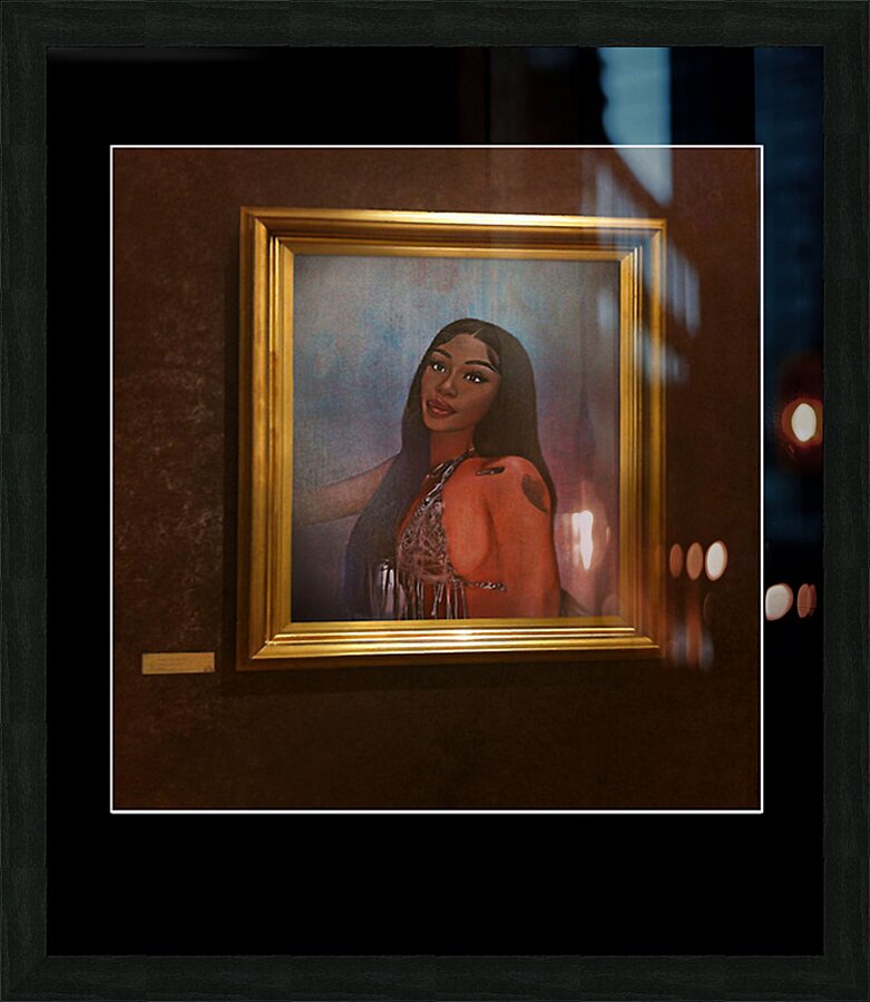 SZA 32 Picture Frame print