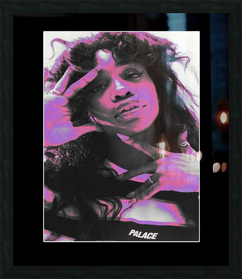 SZA 33 Picture Frame print