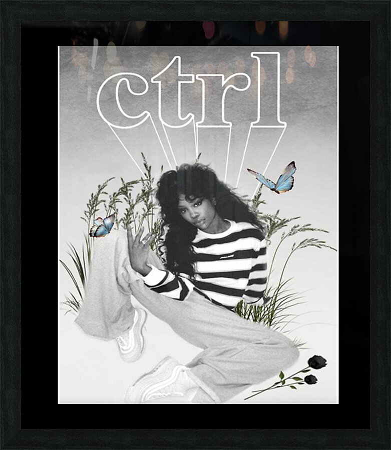 SZA 37 Picture Frame print