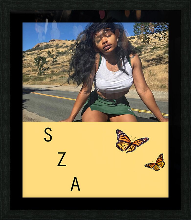 SZA 39 Picture Frame print