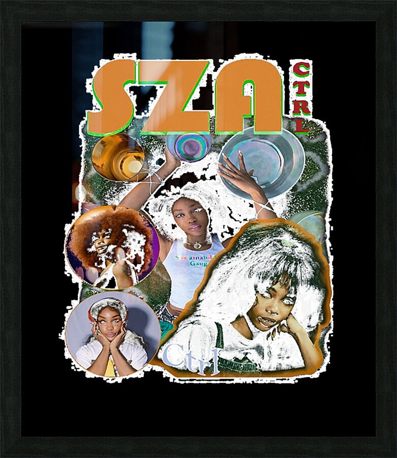 SZA 44 Picture Frame print