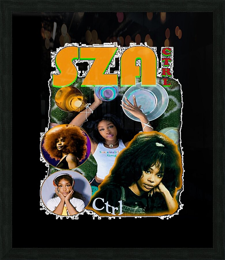 SZA 49 Picture Frame print