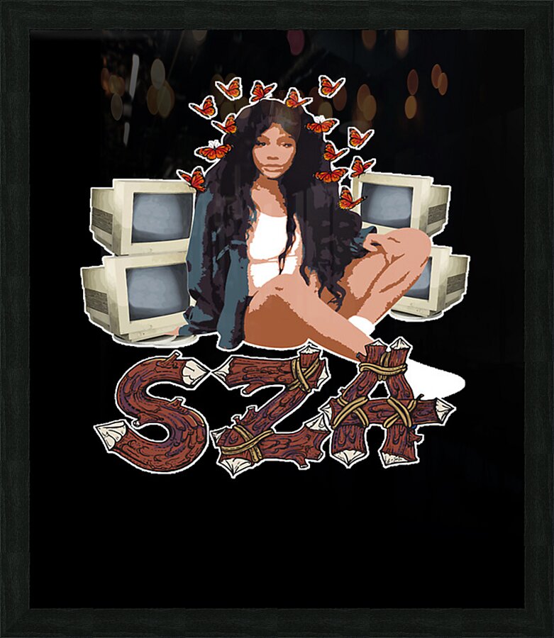 SZA 50 Picture Frame print