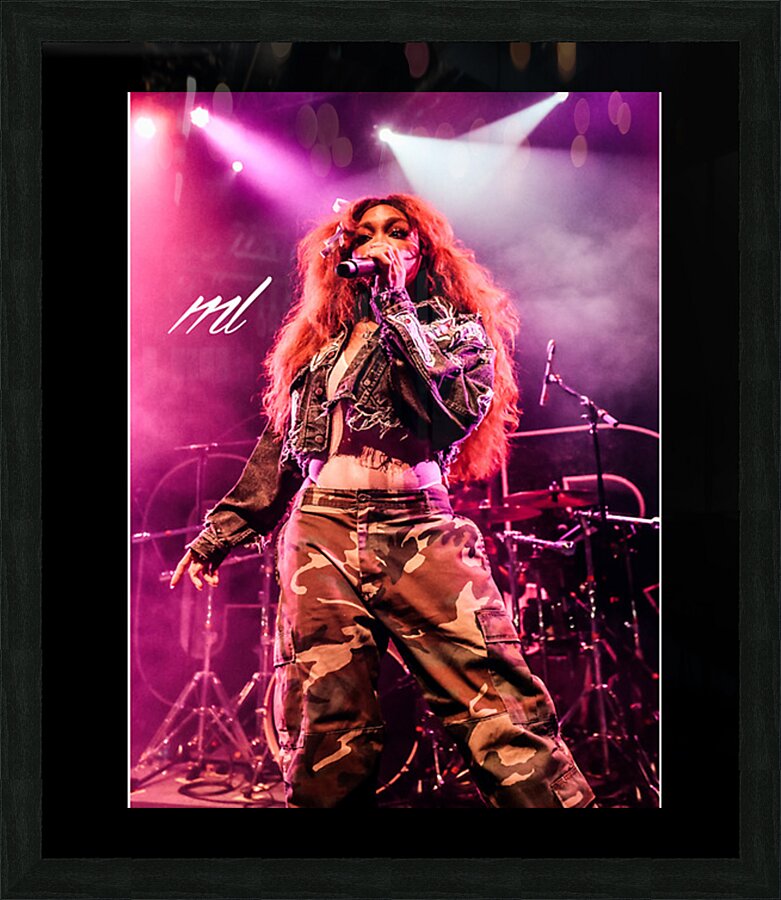 SZA 53 Picture Frame print