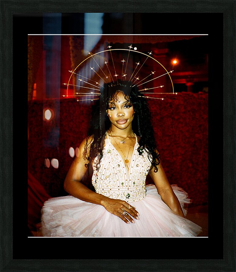 SZA 55 Picture Frame print