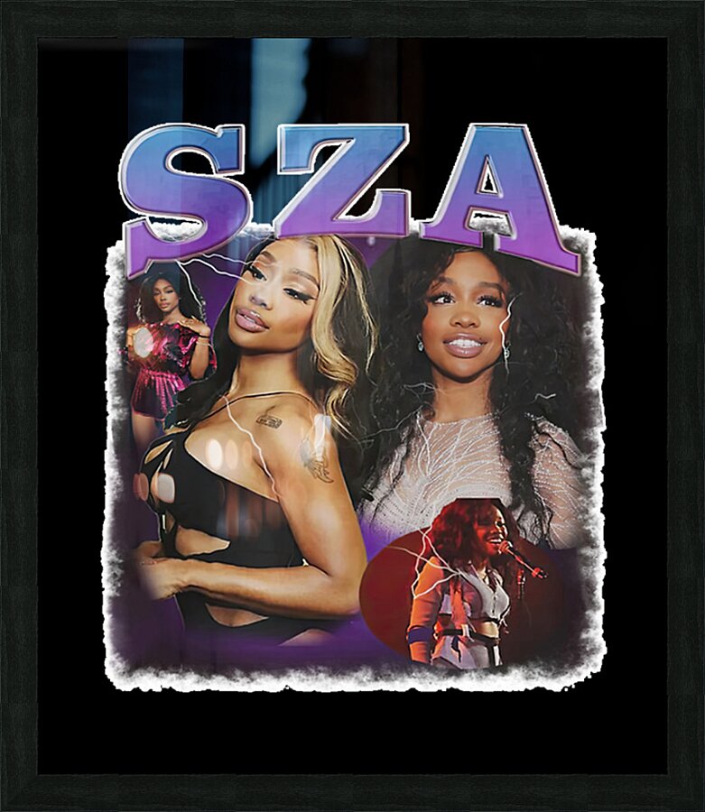 SZA 58 Picture Frame print