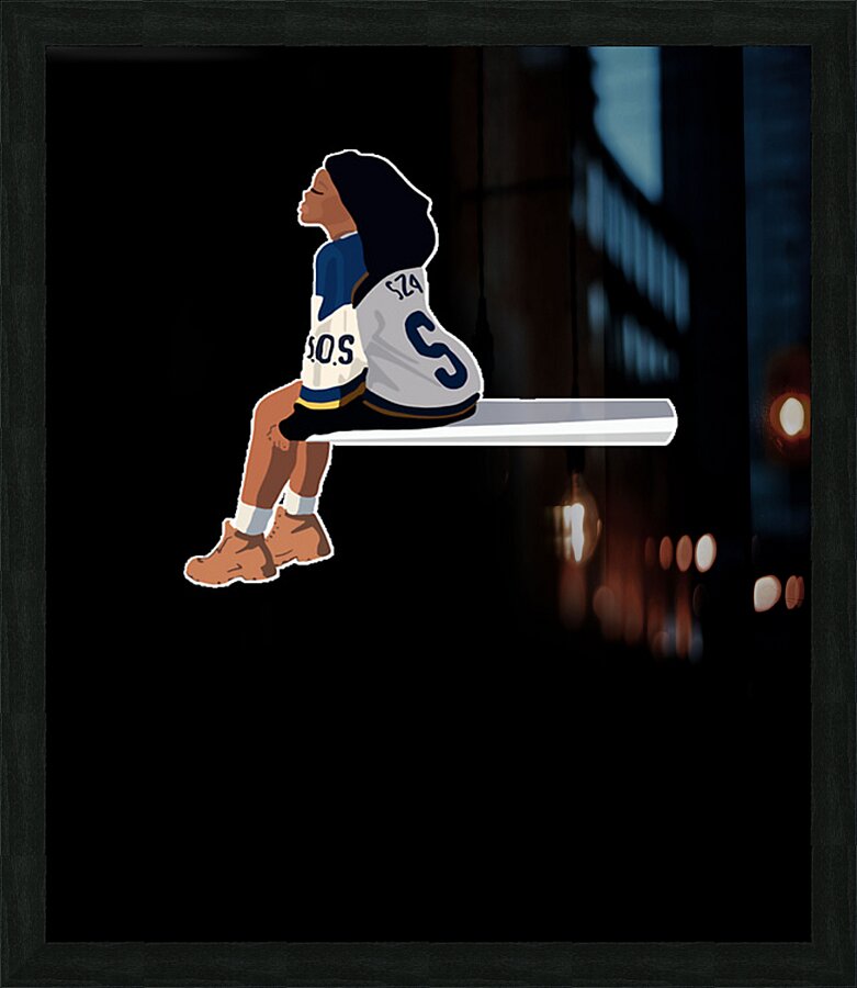 SZA 59 Picture Frame print