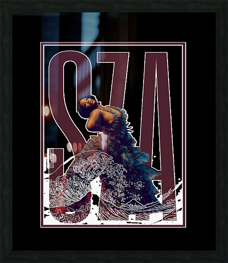 SZA 60 Picture Frame print