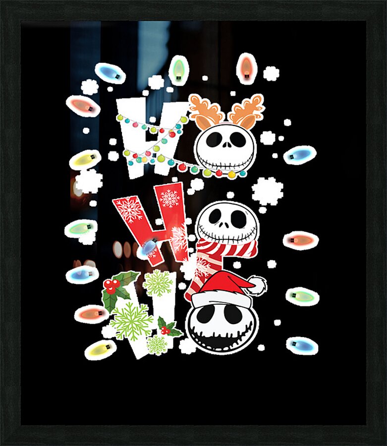 The Nightmare Before Christmas 17 Picture Frame print
