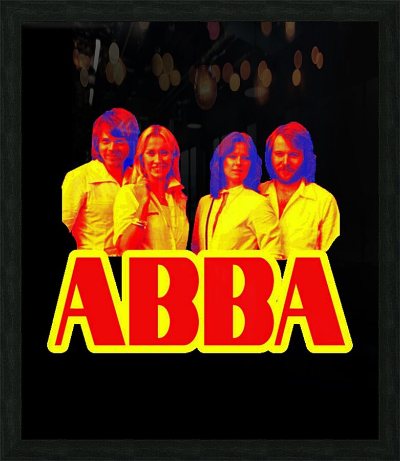 ABBA 2 Picture Frame print