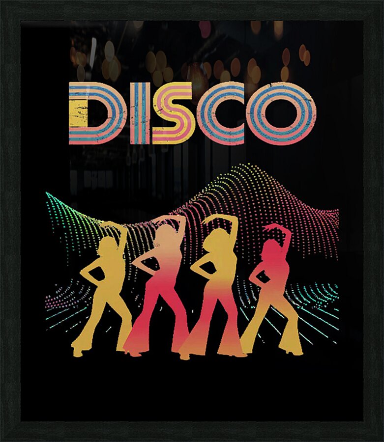 ABBA 6 Picture Frame print