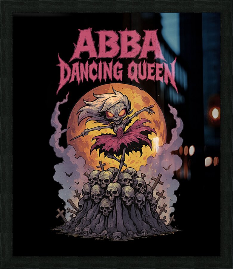 ABBA 8 Picture Frame print