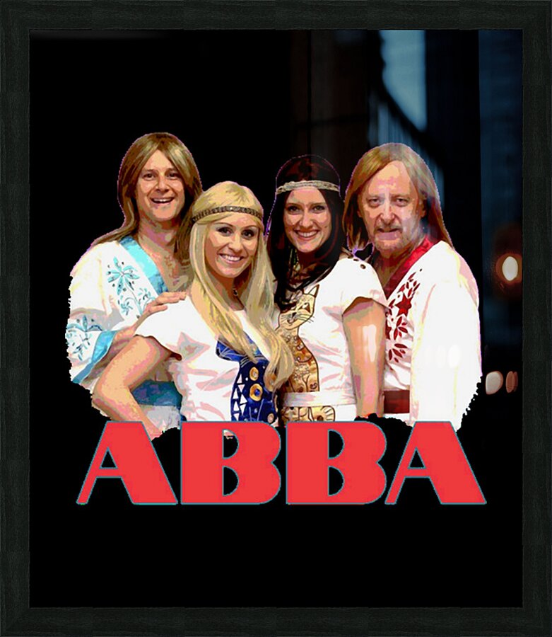 ABBA 18 Picture Frame print