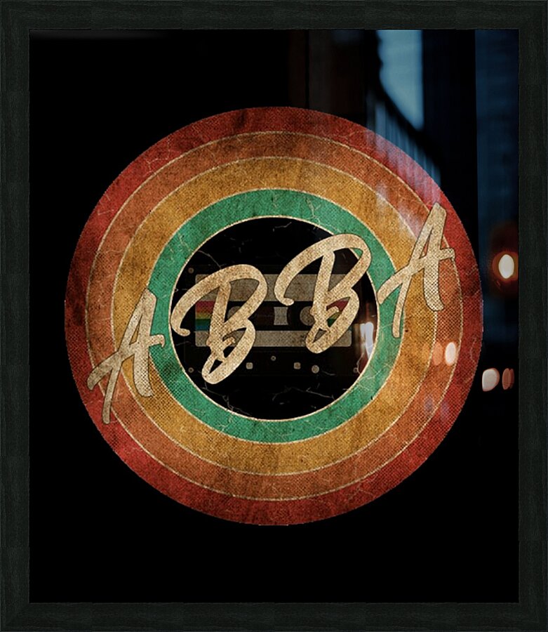 ABBA 26 Picture Frame print