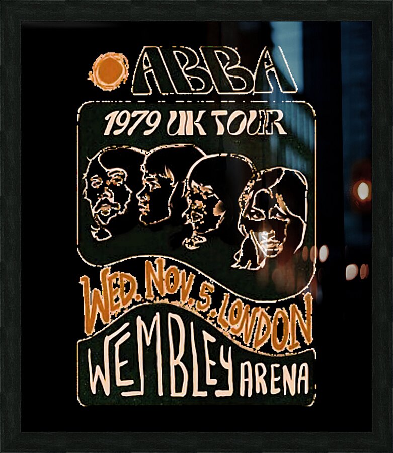 ABBA 30 Picture Frame print