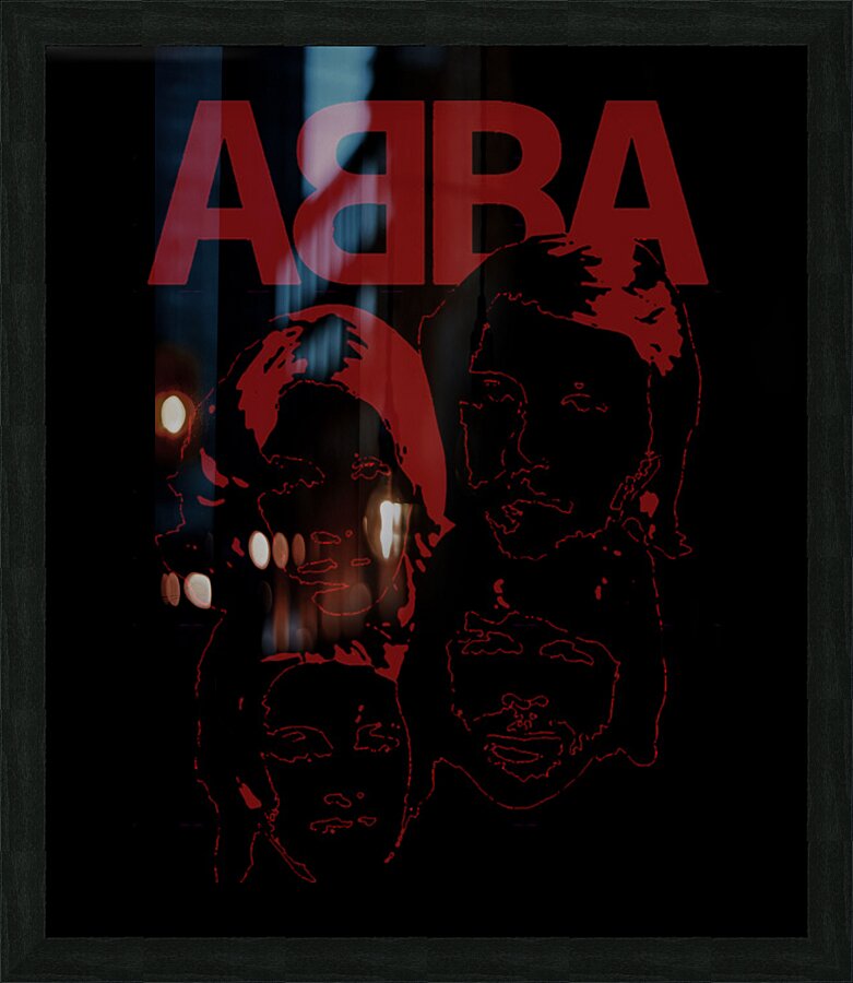 ABBA 39 Picture Frame print
