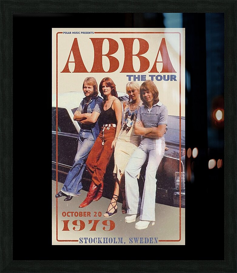 ABBA 40 Picture Frame print