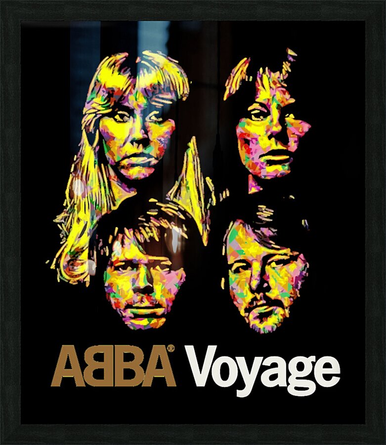 ABBA 43 Picture Frame print